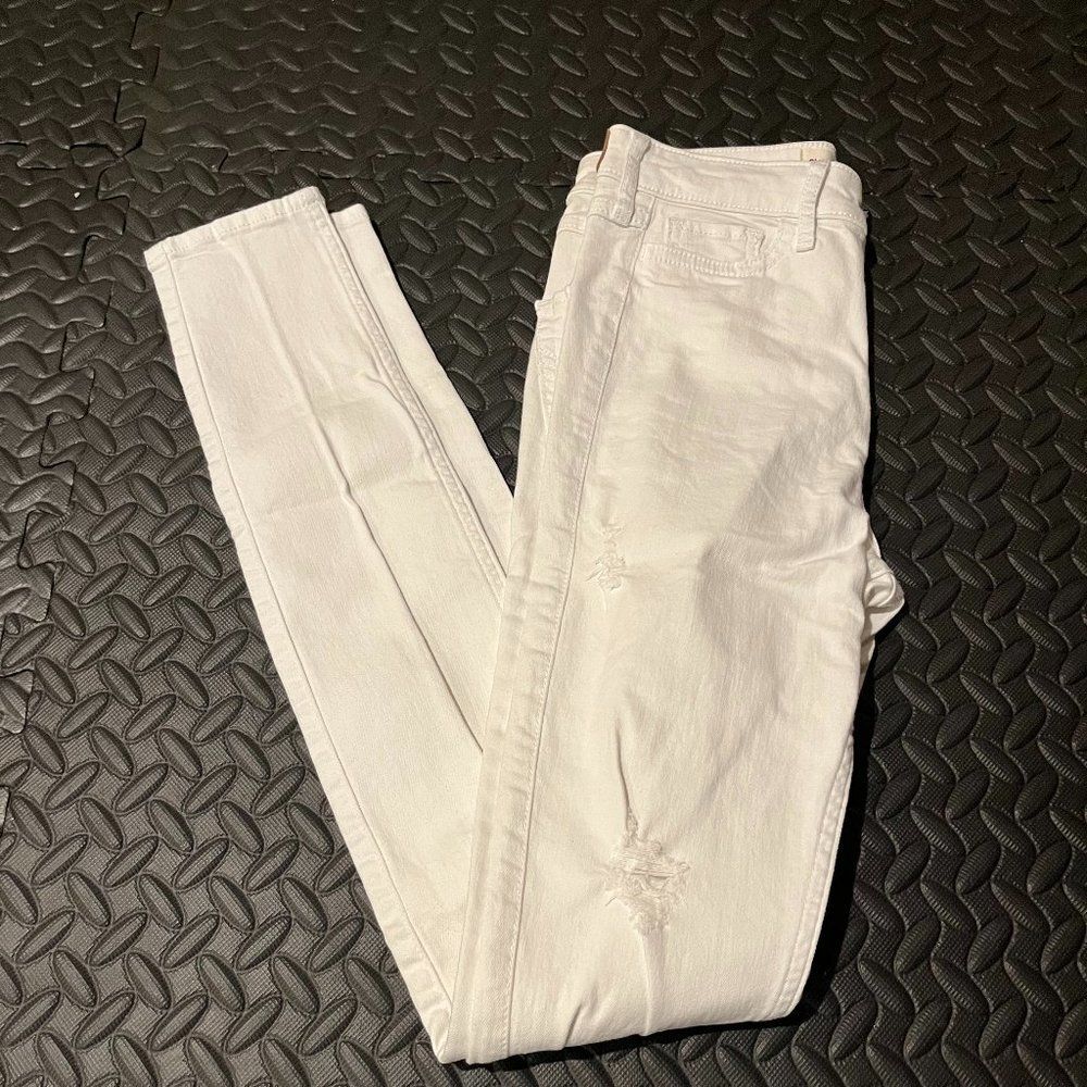 Hollister high rise jeggings size 0L